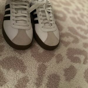 Adidas White and Black Sneakers